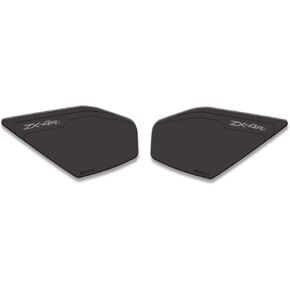 NIGHT CAT Compatible ZX-4R ZX4R/RR 2023 Motorcycle Fuel Tank Pad Kit Side Fuel Knee Guard Sticker Fuel Tank Protector(Black gray)