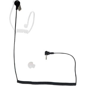 3.5mm Listen Only Earpiece Radio Headset for Speaker Mic Acoustic Tube Earpiece for Motorola Vertex Hytera Kenwood Baofeng Radios for Surveillance/Police/Security and Law Enforcement