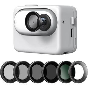 مجموعة مرشحات ND مكونة من 4 قطع لـ Insta360 GO 3S، CPL/ND8/ND16/ND32 مرشح كثافة محايدة متوافق مع Insta360 GO 3S