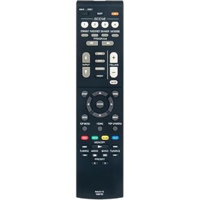 RAV575 VDM8700 Replacement Remote Control Applicable for Yamaha AV Receiver RX-V6A RX-V6ABL TSR-700 TSR-700BL RXV6A RXV6ABL TSR700 TSR700BL