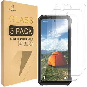 Mr.Shield [3-Pack] Screen Protector For Ulefone Armor 24 [Tempered Glass] [Japan Glass with 9H Hardness] Screen Protector