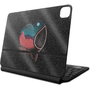 Glossy Glitter Skin Compatible with Apple Magic Keyboard for iPad Pro 13‑inch (M4) 2024 - Space Adventure - Premium 3M Vinyl Protective Decal Cover - Easy to Apply | Crafted in The USA by MightySkins