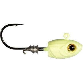Z-Man MSH132-04PK4 Micro Shad HeadZ 1/32 أونصة، متوهج، 4 عبوات