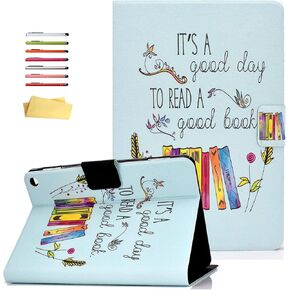 Case for All-New Amazon Fire HD 10 and Fire HD 10 Plus 10.1" Tablet (Only Compatible with 11th Generation 2021 Release) Slim Stand PU Leather [Auto Wake/Sleep] Shockproof Cover, Blue Book