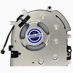Replacement New Laptop CPU Cooling Fan for HP EliteBook 745 G5 745 G6 840 G5 840 G6 850 G5 850G6 845G5 845G6 ZBOOK 14U G5 ZBOOK 15U G6 Series NS85C10-18J12 EG75050S1-C030-S9A DC5V 0.5A Fan