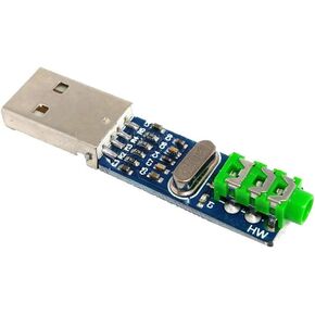 Comimark 1Pcs 5V USB Powered PCM2704 Mini USB Sound Card DAC Decoder Board for PC Computer