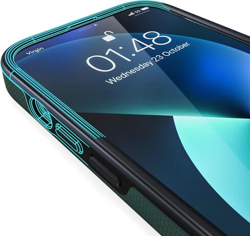 Crave Dual Guard for iPhone 14 Pro, Shockproof Protection Dual Layer Case for Apple iPhone 14 Pro (6.1") - Forest Green in Saudi Arabia