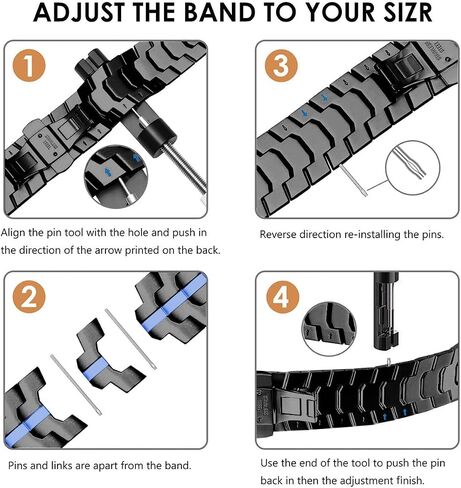 Bands Compatible with Samsung Galaxy Watch 7 / FE / 6/6 Classic / 5/5 Pro / 4/4 Classic/Galaxy 3 41mm, 20mm Thin Iron Man Stainless Steel Metal Strap for Women Men Black-green in Kuwait