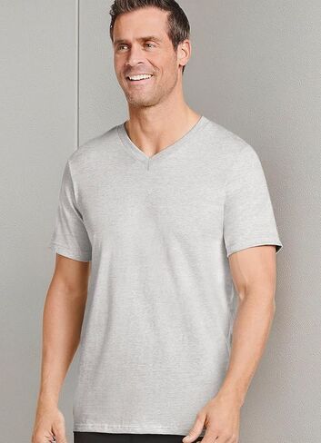Jockey T-Shirts for Men - V Neck Undershirts, Cotton Men's T-Shirts - 3 Pack in Kuwait