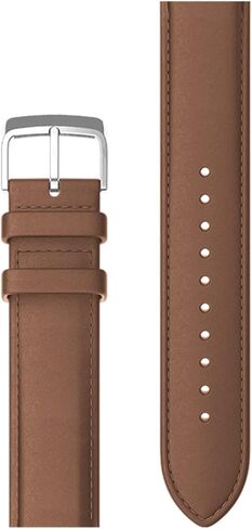 Ticwatch E3 Leather Watch Band Accessory Watch Strap, 20mm Width Brown Leather Replacement Watchband GTH Pro, C2 Onyx and C2 Platinum in Kuwait