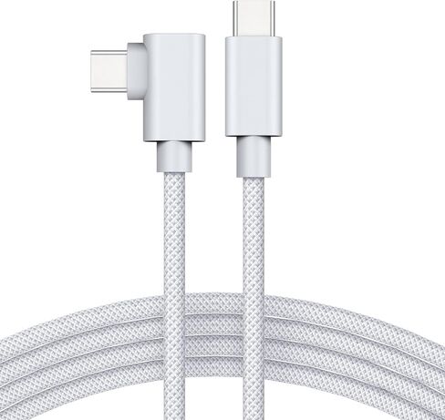 USB C to USB C Cable for MacBook Air/Pro, iPad Pro 12.9 11 inch, iPad Air 5 4, Mini 6, iPhone 15/15 Pro/15 Plus/15 Pro Max, Samsung Galaxy, Pixel, LG, Type C Fast Charging Cord 100W 6.6FT in Saudi Arabia