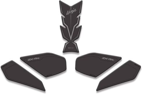 NIGHT CAT Compatible ZX-4R ZX4R/RR 2023 Motorcycle Fuel Tank Pad Kit Side Fuel Knee Guard Sticker Fuel Tank Protector(Black gray) in Saudi Arabia