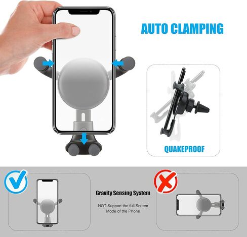 Wireless car Charger Mount-Adjustable Bracket-Gravity System-Fast Charging in Saudi Arabia