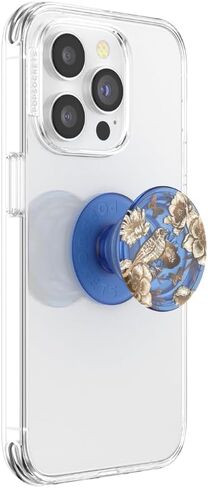 مقبض هاتف PopSockets متوافق مع MagSafe، حامل الهاتف، متوافق مع الشحن اللاسلكي - Blue Bird in Saudi Arabia