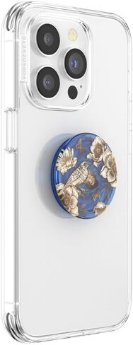 مقبض هاتف PopSockets متوافق مع MagSafe، حامل الهاتف، متوافق مع الشحن اللاسلكي - Blue Bird in Saudi Arabia