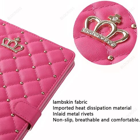 Topwin Cute Crown Case for iPad Air 11-inch M2 2024/5th/4th 10.9'',iPad Pro 11 Inch,Flip Bling Diamond PU Leather Smart Auto Sleep/Wake for Apple iPad Air 11/iPad Air 5/4 10.9 inch/iPad Pro 11(White) in Saudi Arabia