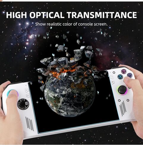 قطعتان من واقي الشاشة لجهاز ASUS ROG Ally مقاس 7 بوصة، زجاج مقسى، شفاف فائق الدقة، مضاد للخدش، مضاد لبصمات الأصابع in Kuwait