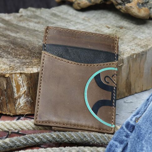 HOOEY Leather Men's Money Clip in Kuwait