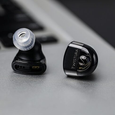 Linsoul TWISTURA D-Minor in Ear Monitor, 10mm Dual-Magnetic LCP Dynamic Driver Earphone IEM, Wired Earbuds with Replaceable Tuning Nozzle, Detachable Cable for Musician Audiophile (Without Mic) in Saudi Arabia