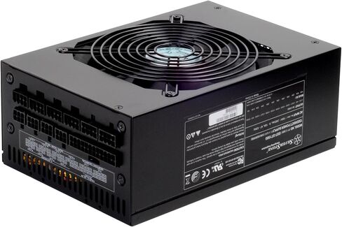 تقنية SilverStone ST1500، 80 Plus Silver 1500W وحدة تزويد الطاقة ATX/PS2 المعيارية بالكامل، SST-ST1500-X in Kuwait