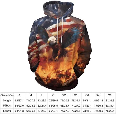 ENLACHIC Men's Viking Totem Hoodie 3D Digital Print Long Sleeve Pullover Sweatshirt Hoodies in Saudi Arabia