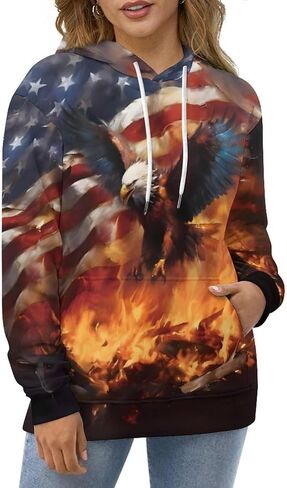ENLACHIC Men's Viking Totem Hoodie 3D Digital Print Long Sleeve Pullover Sweatshirt Hoodies in Saudi Arabia