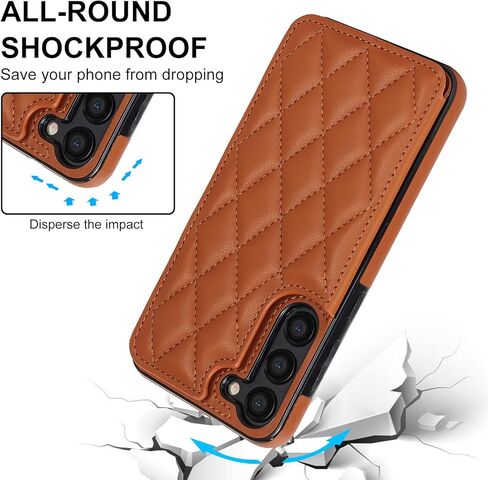 Asuwish Phone Case for Samsung Galaxy S23 Plus S23+ 5G Wallet Cover with Screen Protector and Leather RFID Card Holder Stand Cell Accessories S23plus 23S + S 23 23+ SM-S916U 6.6 inch Women Men White in Saudi Arabia