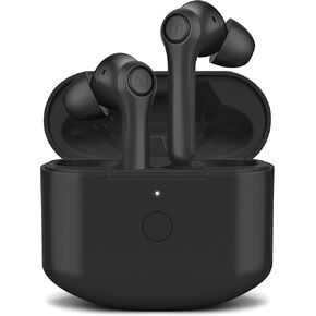 Monster Verse True Wireless Earbuds with Charging Case, Bluetooth 5.0 in-Ear Stereo Headphones, Built-in Mic for Clear Calls, USB-C Quick Charge (Black)