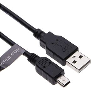 Mini USB Charging Cable Cord Compatible with Creative Zen Vision/W/Wav Zen Xtra/X-Fi/Xtra Zen X-Fi/X-Fi2 / X-Fi Style/Style 300 / Style 100 / MX | MP3 MP4 Music Player 6.5ft