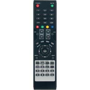 AULCMEET Replace Remote Control Compatible with Supersonic LED TV/DVD Combo SC-1311 SC-1312 SC-1511WHT SC-1512 SC-1912 SC-2212