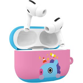 BT21 Official Merchandise Designed for Airpods Pro Case Cover Protective Hard Case with Keychain for Airpods Pro Case - RJ