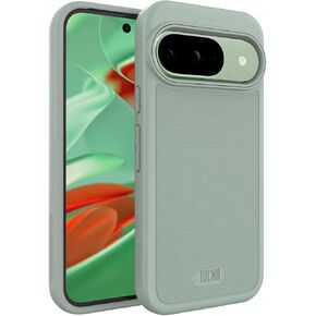 TUDIA MergeGrip Magsafe Compatible Phone Case for Google Pixel 9 and Google Pixel 9 Pro - Military Grade, Drop Tested, Dual Layer, Shockproof, Non-Slip, Heavy Duty Protective Phone Cases - Green Lily