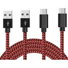 USB C Charger 10ft Charging Cable for PS5 Controller,for Xbox Series X,for Xbox Series S,for Nintendo Switch Controller,3Pcs 10FT Replacement for USB C Cord Nylon Braided Type-C Ports Accessories Kit