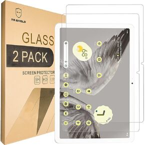 Mr.Shield [2-Pack] Screen Protector For Google Pixel Tablet [Case Friendly] [Tempered Glass] [Japan Glass with 9H Hardness] Screen Protector