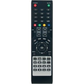 Replacement Remote Compatible with Supersonic LEDTV/DVD Combo SC-1312 SC-1512 SC-2212 SC1912