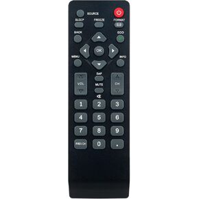 NH001UD Replace Remote Applicable for Emerson TV CLC320EM2F CLC401EM2F LC220EM1 LC190EM1 LC407EM1 LC190EM2 LC220EM2 LC260EM1 320EM1F LC320EM1 LC320EM1F LC260EM2 LC401EM3F LC401EM2F LC320EM2F LC370EM2