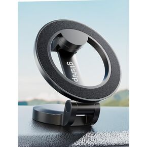 for MagSafe Car Mount, [42 Strong Magnet & 360° Rotation] Ultra Magnetic Car Phone Holder, Magnetic Phone Holder for Car Mag Safe Car Mount Fit for iPhone 16/16 Pro Max 15 14 13 & MagSafe Case, Silver