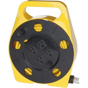 Bayco (BAYV9) FL-755PDQ Cord Reel, Yellow