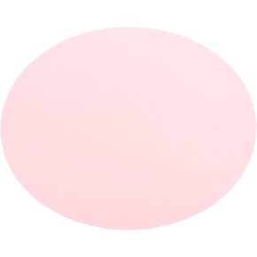 Round Silicone Pet Feeding Placemat Leakproof Heat Insulated Food Pad for Cats and Dogs Non Skid Design Color for Food and Water Bowls