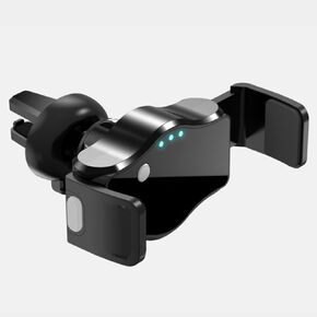 Smart Car Phone Holder,360° Rotating Car Phone Holder Mount for Dashboard,Hands Free Cradle Air Vent for Smartphone