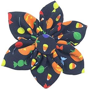 Huxley & Kent Ghostbusters Large Halloween Collar Accessory for Dogs/Cats - Fun Pinwheel Collar Attachment - Cute, Comfortable Pet Accessory