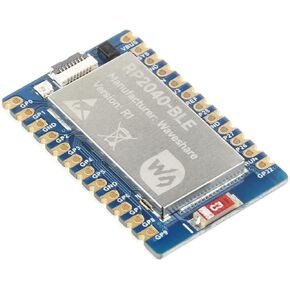waveshare RP2040-BLE Mini Development Board Based on Raspberry Pi Microcontroller Chip RP2040,Dual-Core Arm Processor,Supports Bluetooth 5.1 Dual Mode