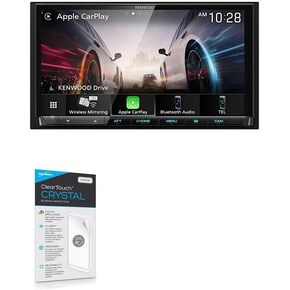 BoxWave Screen Protector Compatible with Kenwood DMX908S - ClearTouch Crystal (2-Pack), HD Film Skin - Shields from Scratches
