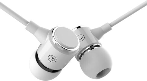 Long Cord Earplug Headphones Without Mic for Tv Watching,Wired Ear Buds Earbuds with Microphone,Noise Cancelling Music Headphones for Work,Deep Bass 3.5mm Earbuds for Compute,in Ear Monitors (6.5FT) in Saudi Arabia