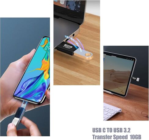 محول USB أنثى إلى USBc أنثى، محول USB إلى USB C، موصل USB3.1 أنثى إلى USB C أنثى متوافق مع MacBook Pro/Air، IPad Pro Google Pixel، Huawei إلخ in Saudi Arabia