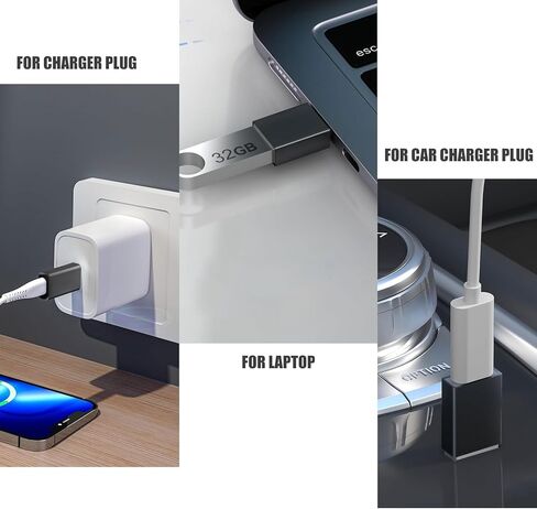 محول USB أنثى إلى USBc أنثى، محول USB إلى USB C، موصل USB3.1 أنثى إلى USB C أنثى متوافق مع MacBook Pro/Air، IPad Pro Google Pixel، Huawei إلخ in Saudi Arabia