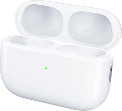 Compatible for Air Pods 3rd Generation Charging Case, Air Pods 3rd Gen Charger Cases Replacement with Bluetooth Pairing Sync Button, 600 Mah Built-in Battery, White, No Earbuds. in Saudi Arabia