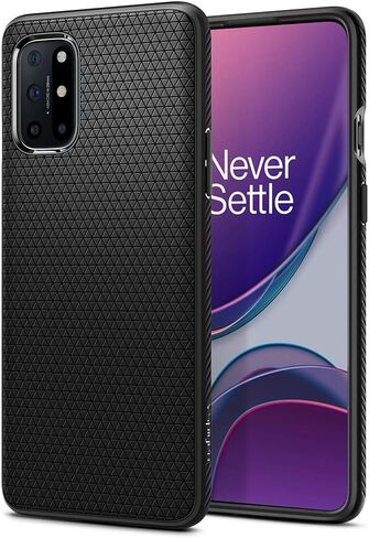 Spigen Liquid Air Designed for Oneplus 8T Case (2020) - Matte Black in Saudi Arabia