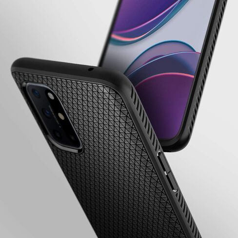 Spigen Liquid Air Designed for Oneplus 8T Case (2020) - Matte Black in Saudi Arabia