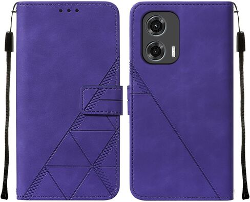 Case for Moto G Stylus 5G 2024 Wallet Case Men PU Leather with Card Holder Kickstand Magnetic Folio Flip Shockproof Protective Phone Case for Moto G Stylus 5G 2024 Black YB in Saudi Arabia